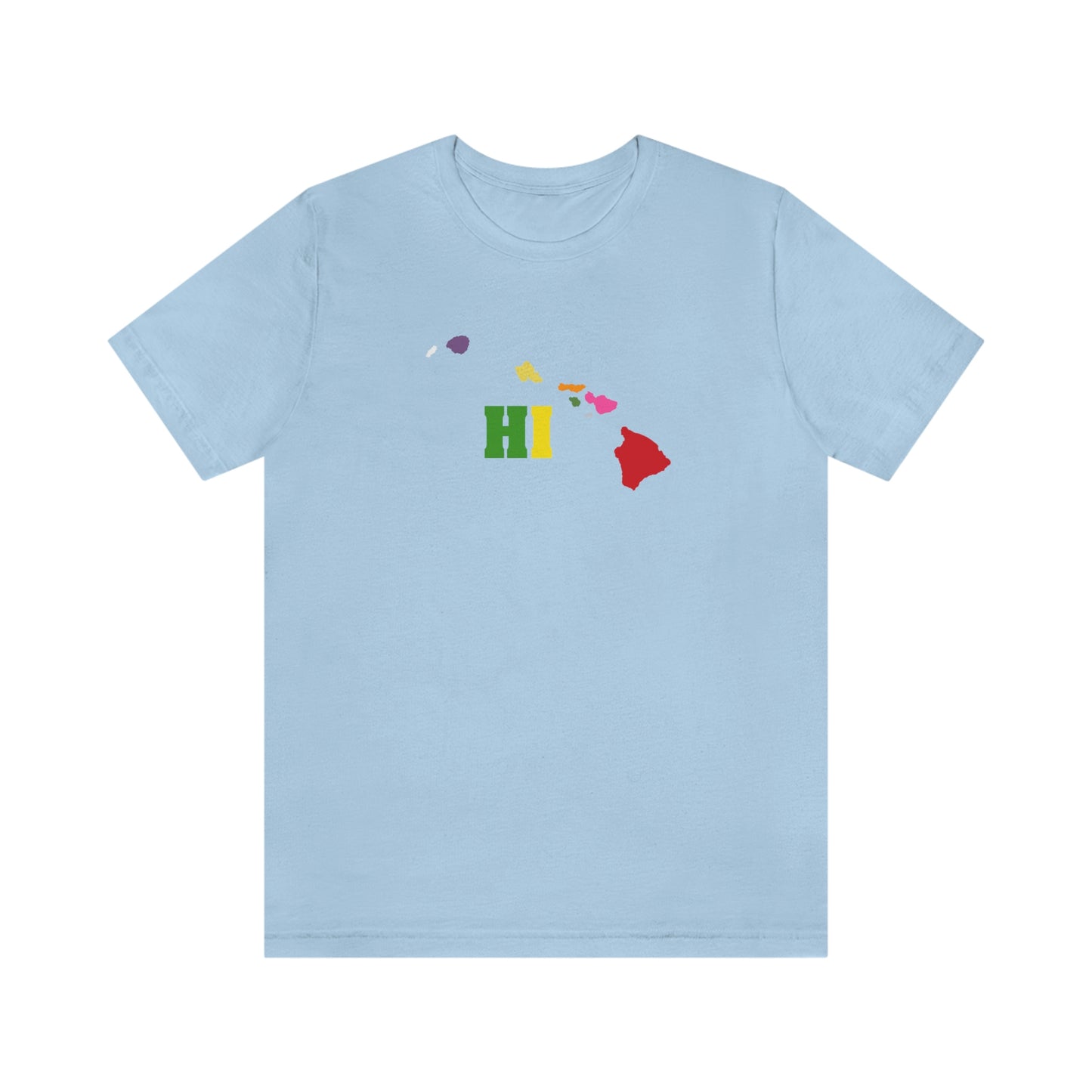 State Love- Hawaii Green Unisex Jersey Short Sleeve Tee