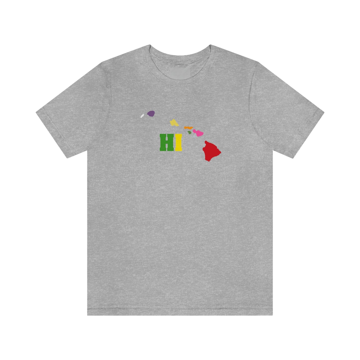 State Love- Hawaii Green Unisex Jersey Short Sleeve Tee