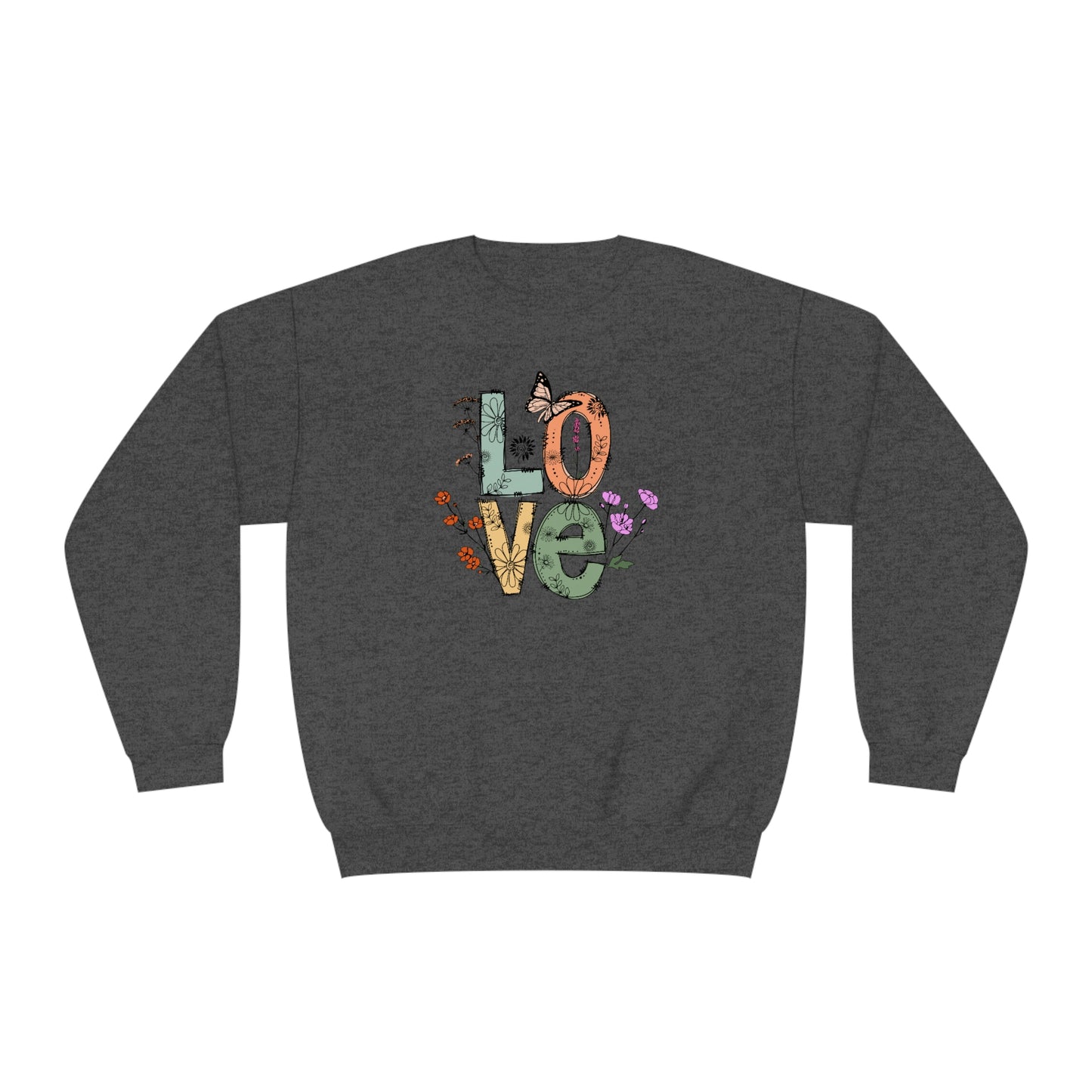 NWT - Wildflowers Love Unisex NuBlend® Crewneck Sweatshirt