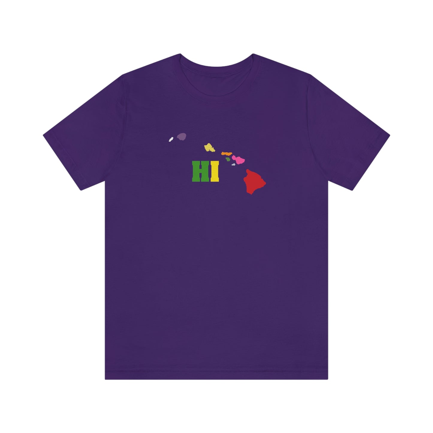 State Love- Hawaii Green Unisex Jersey Short Sleeve Tee