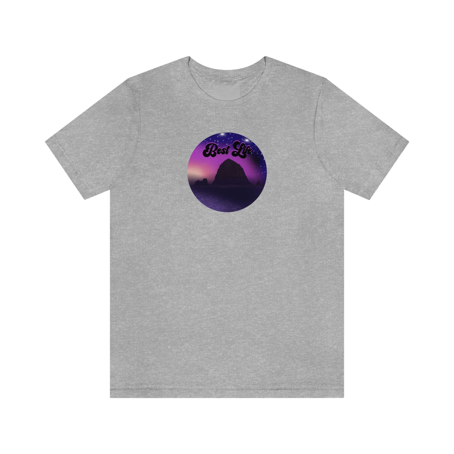Best Life- Oregon Coast Unisex Jersey Short Sleeve Tee