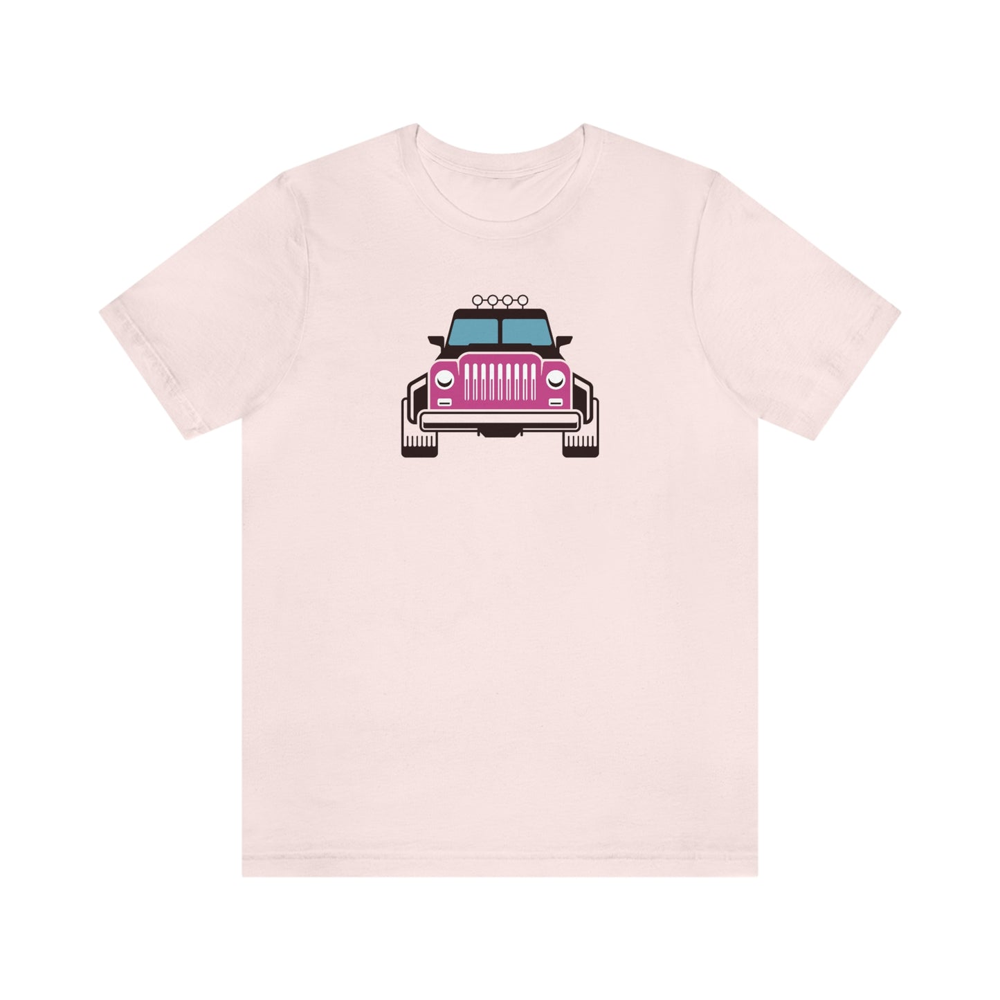 NWT - Pink Jeep Unisex Jersey Short Sleeve Tee