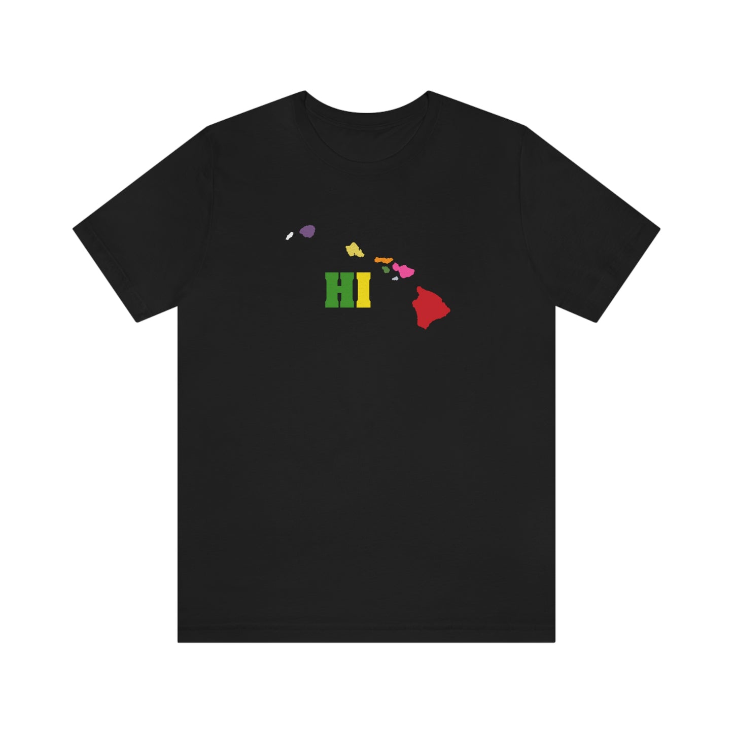 State Love- Hawaii Green Unisex Jersey Short Sleeve Tee
