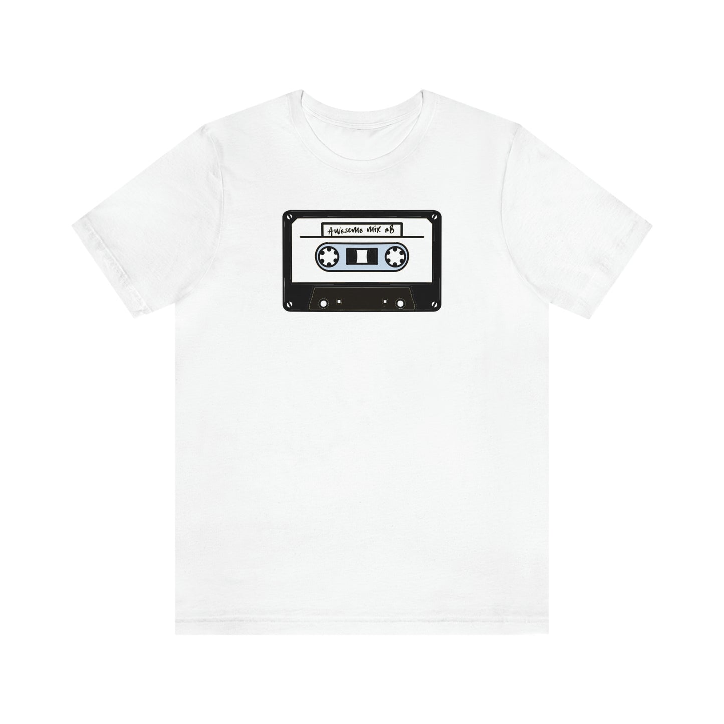 NWT- 80's Cassette Mixtape Unisex Jersey Short Sleeve Tee