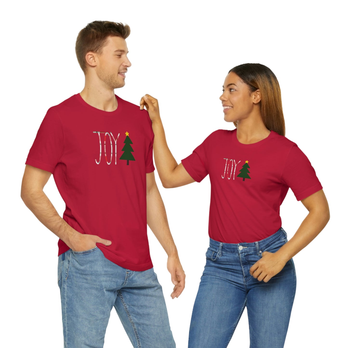 Holiday Joy 1 Unisex Jersey Short Sleeve Tee