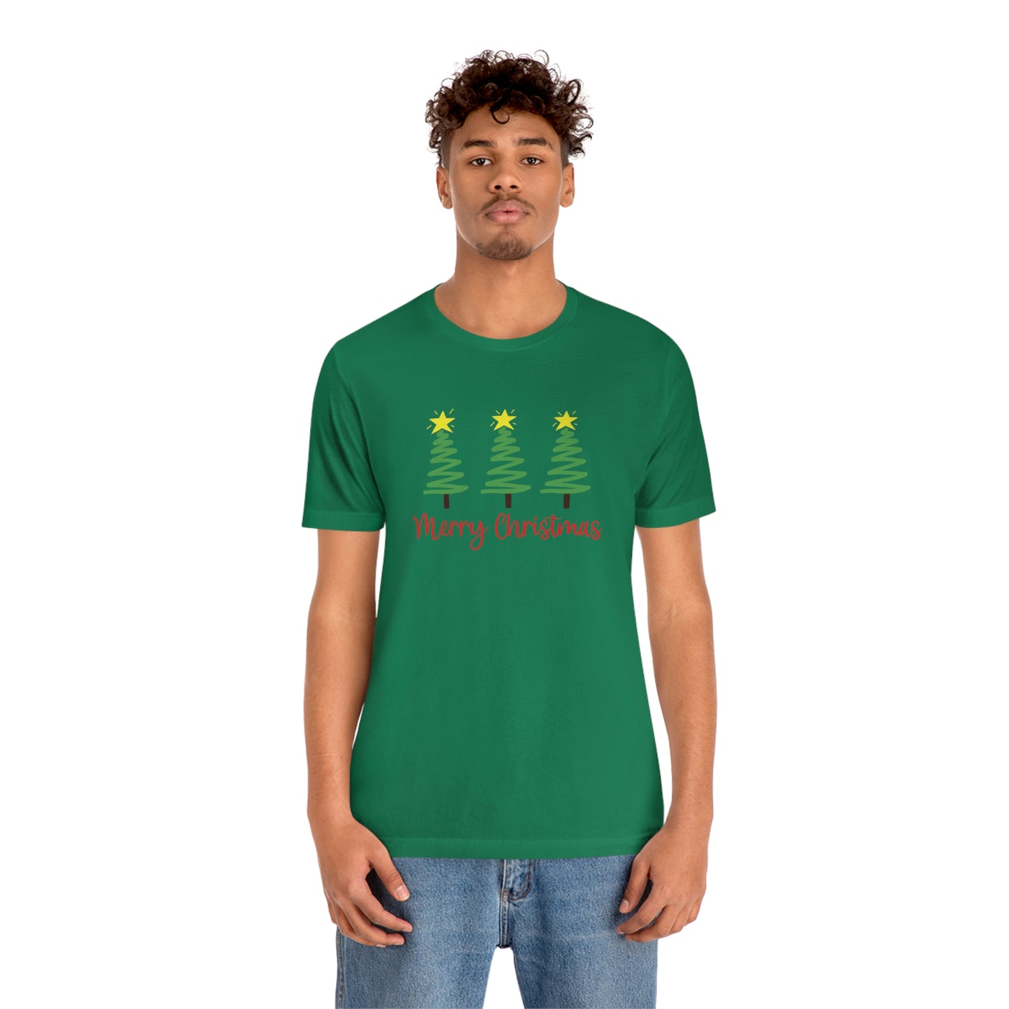 Holiday Merry Christmas Unisex Jersey Short Sleeve Tee