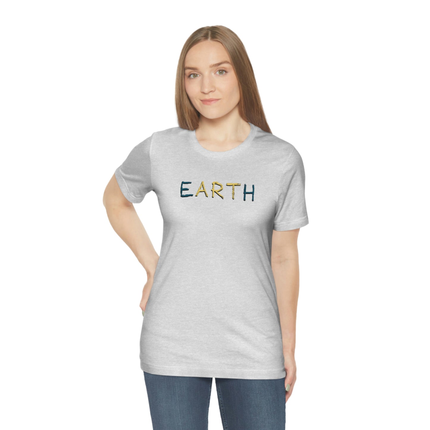 NWT- Earth Art Unisex Jersey Short Sleeve Tee