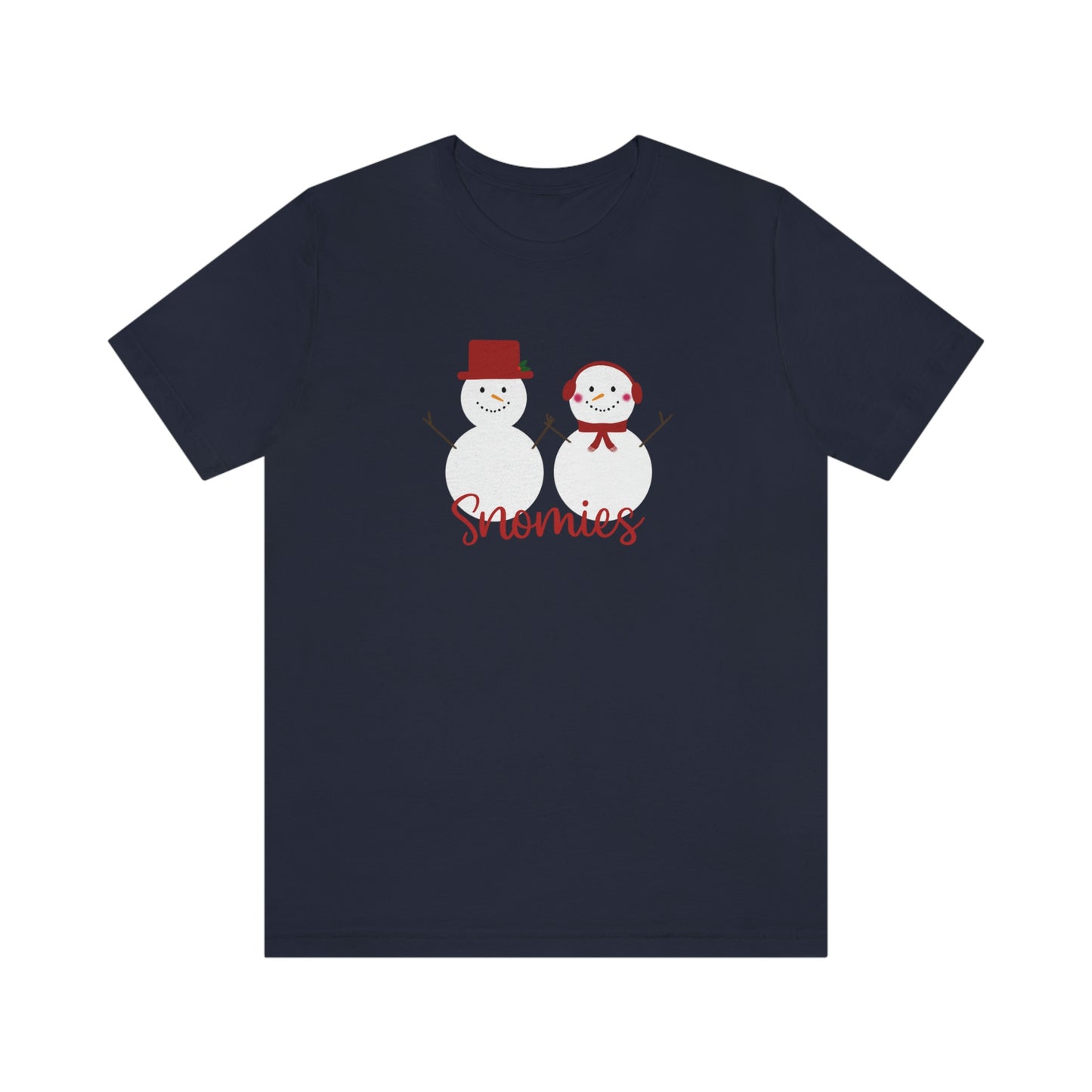 Holiday Red Snomies Unisex Jersey Short Sleeve Tee