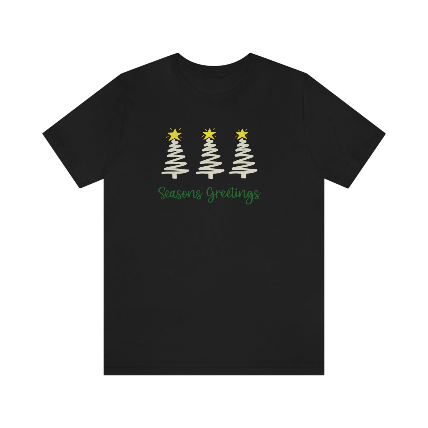 Holiday Seasons Greetings Unisex Jersey Short Sleeve Tee