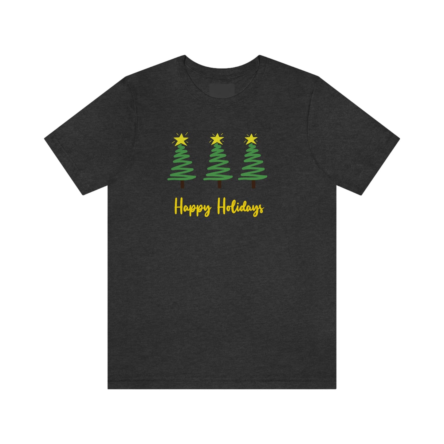 Holiday Happy Holidays Unisex Jersey Short Sleeve Tee