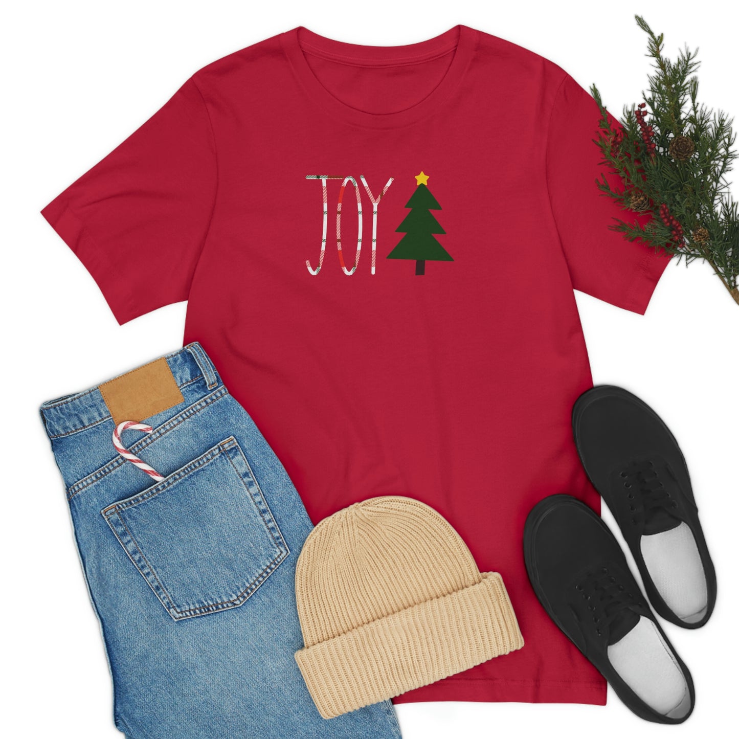 Holiday Joy 1 Unisex Jersey Short Sleeve Tee