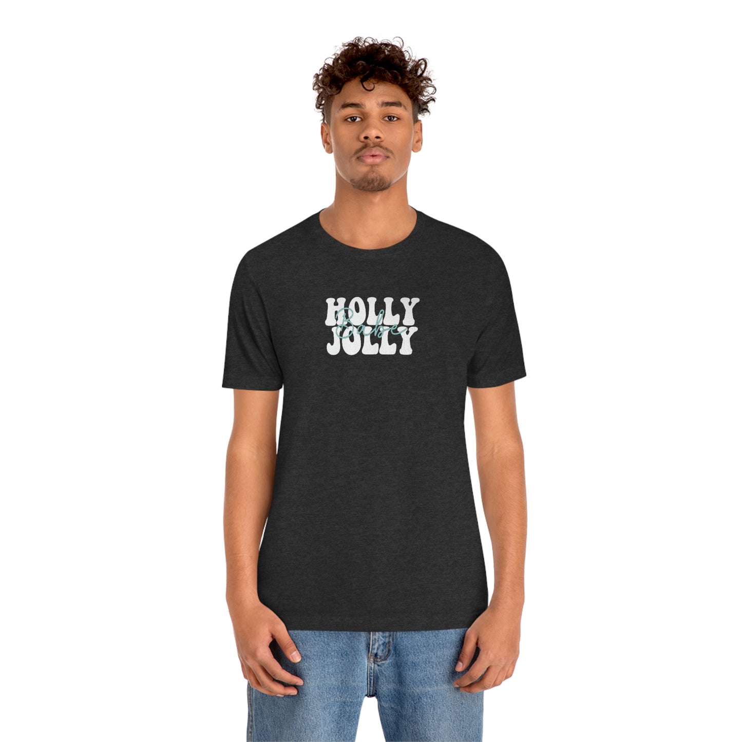 Holiday Holly Jolly Babe Unisex Jersey Short Sleeve Tee