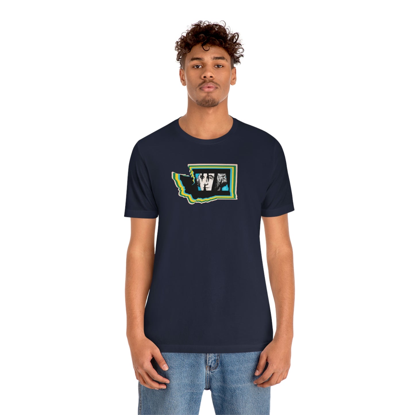 State Love- Washington Unisex Jersey Short Sleeve Tee