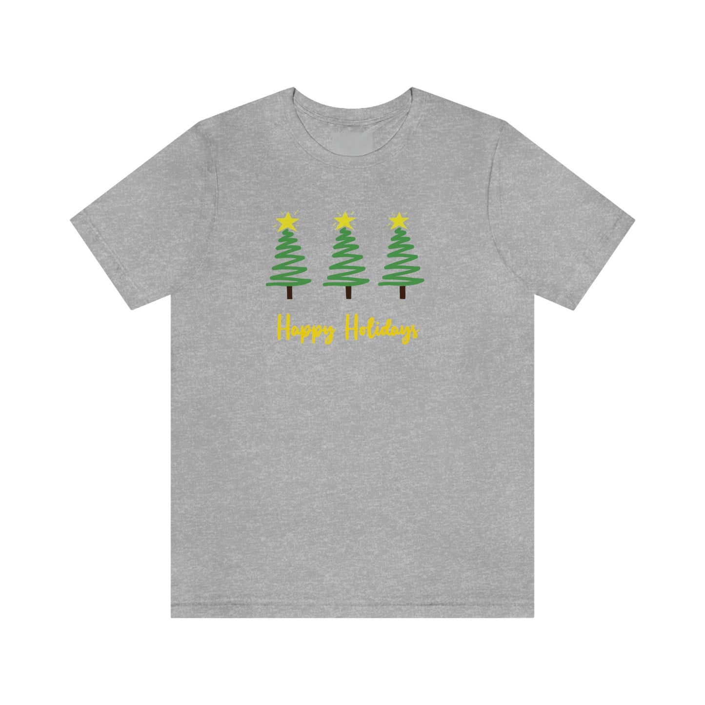 Holiday Happy Holidays Unisex Jersey Short Sleeve Tee