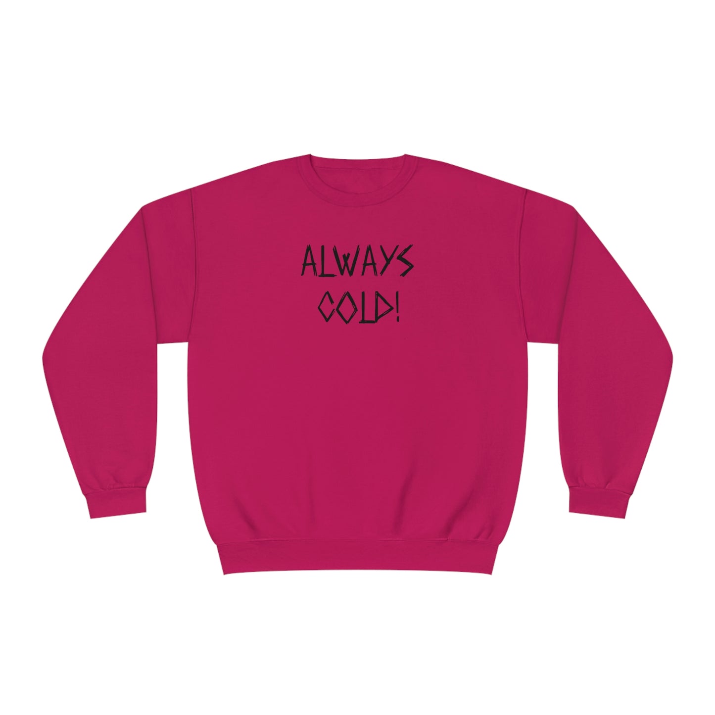 NWT-Always Cold Unisex NuBlend® Crewneck Sweatshirt