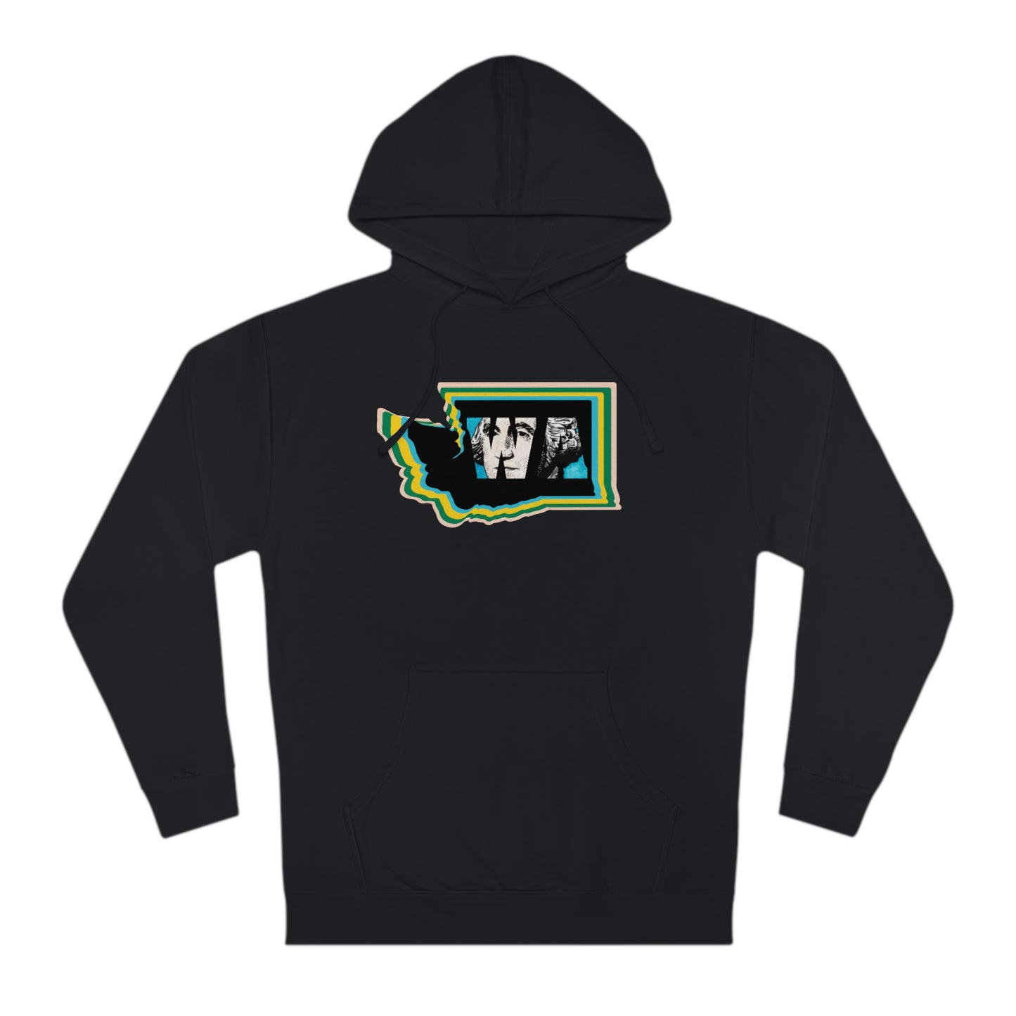 State Love- Washington Unisex Hooded Sweatshirt