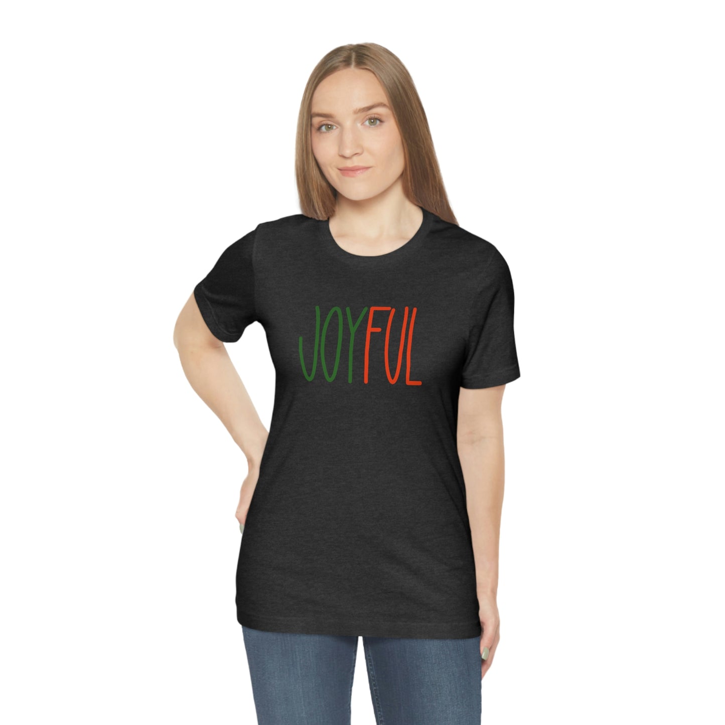 Holiday Joyful 1 Unisex Jersey Short Sleeve Tee