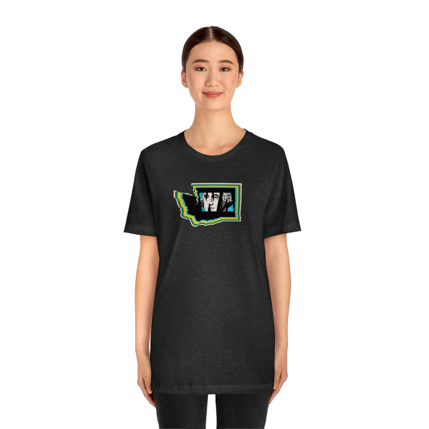 State Love- Washington Unisex Jersey Short Sleeve Tee