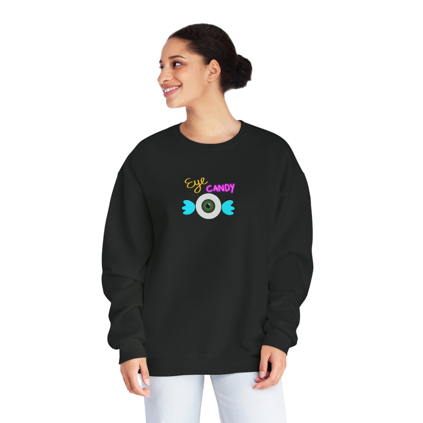 NWT- Eye Candy Unisex NuBlend® Crewneck Sweatshirt