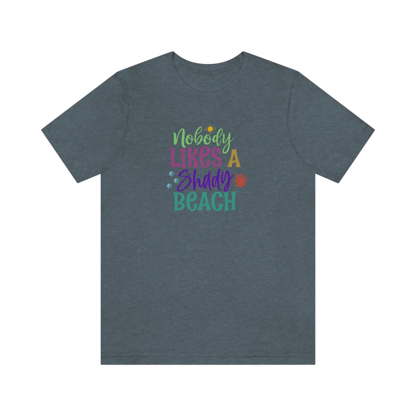 NWT - Shady Beach Unisex Jersey Short Sleeve Tee