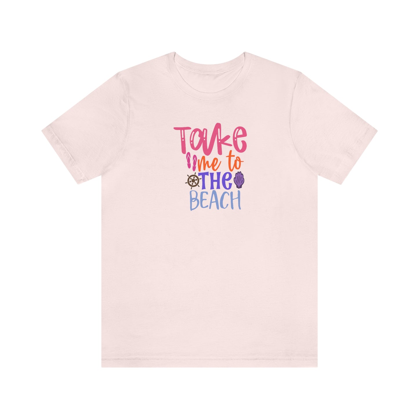 NWT - Take Me To The Beach Unisex Jersey Short Sleeve Tee