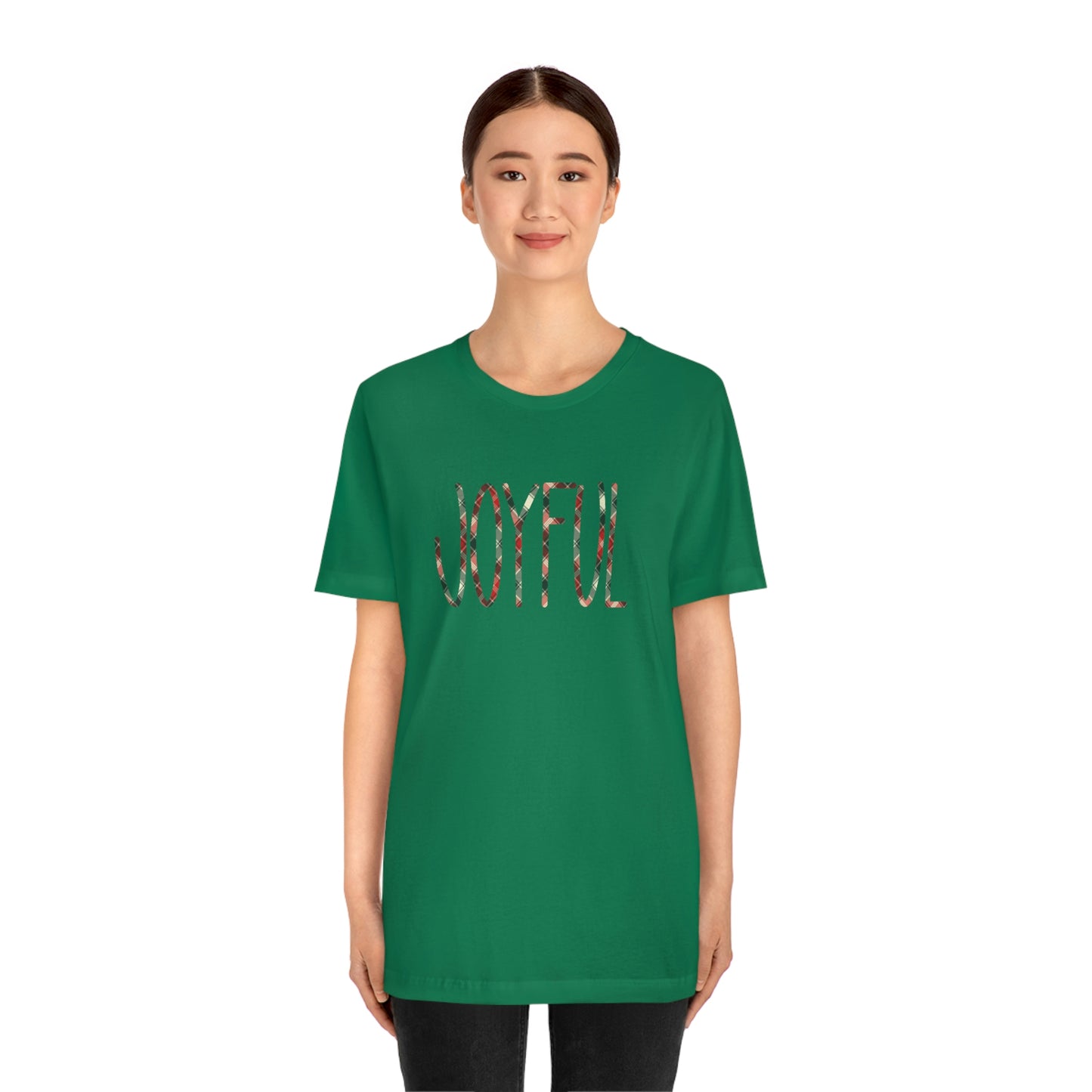 Holiday Joyful Unisex Jersey Short Sleeve Tee