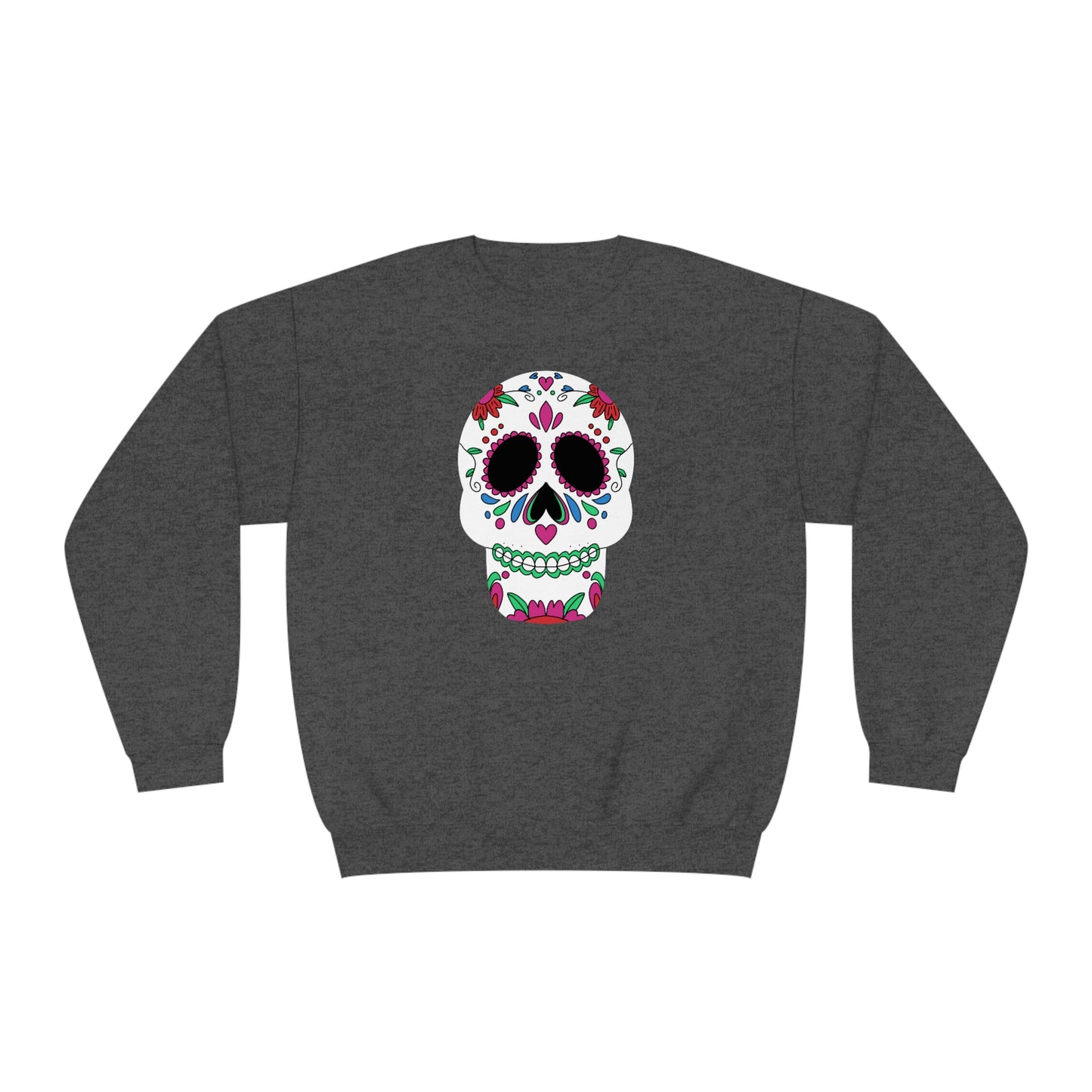 NWT- Sugar Skull Unisex NuBlend® Crewneck Sweatshirt