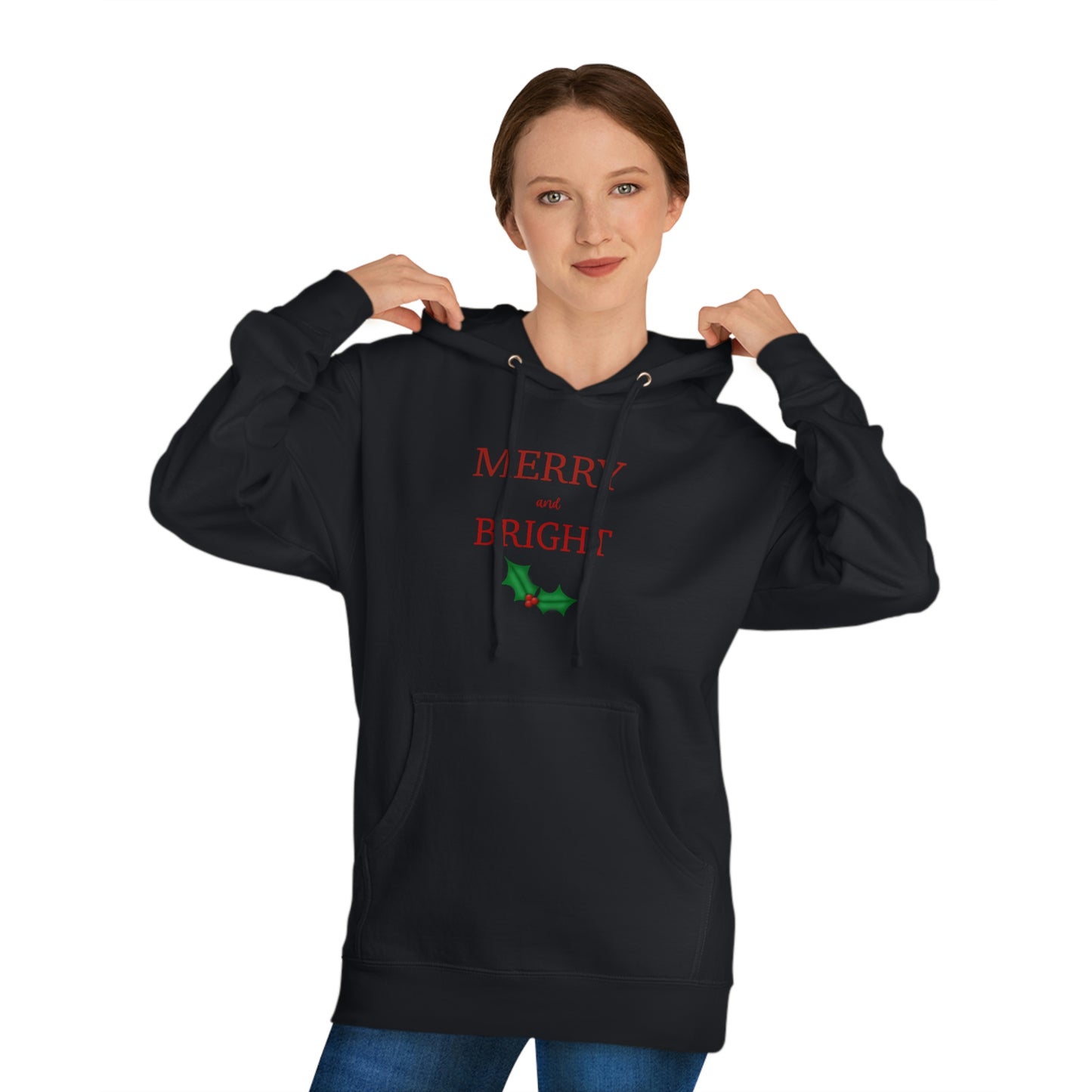 Holiday Merry Unisex Hooded Sweatshirt