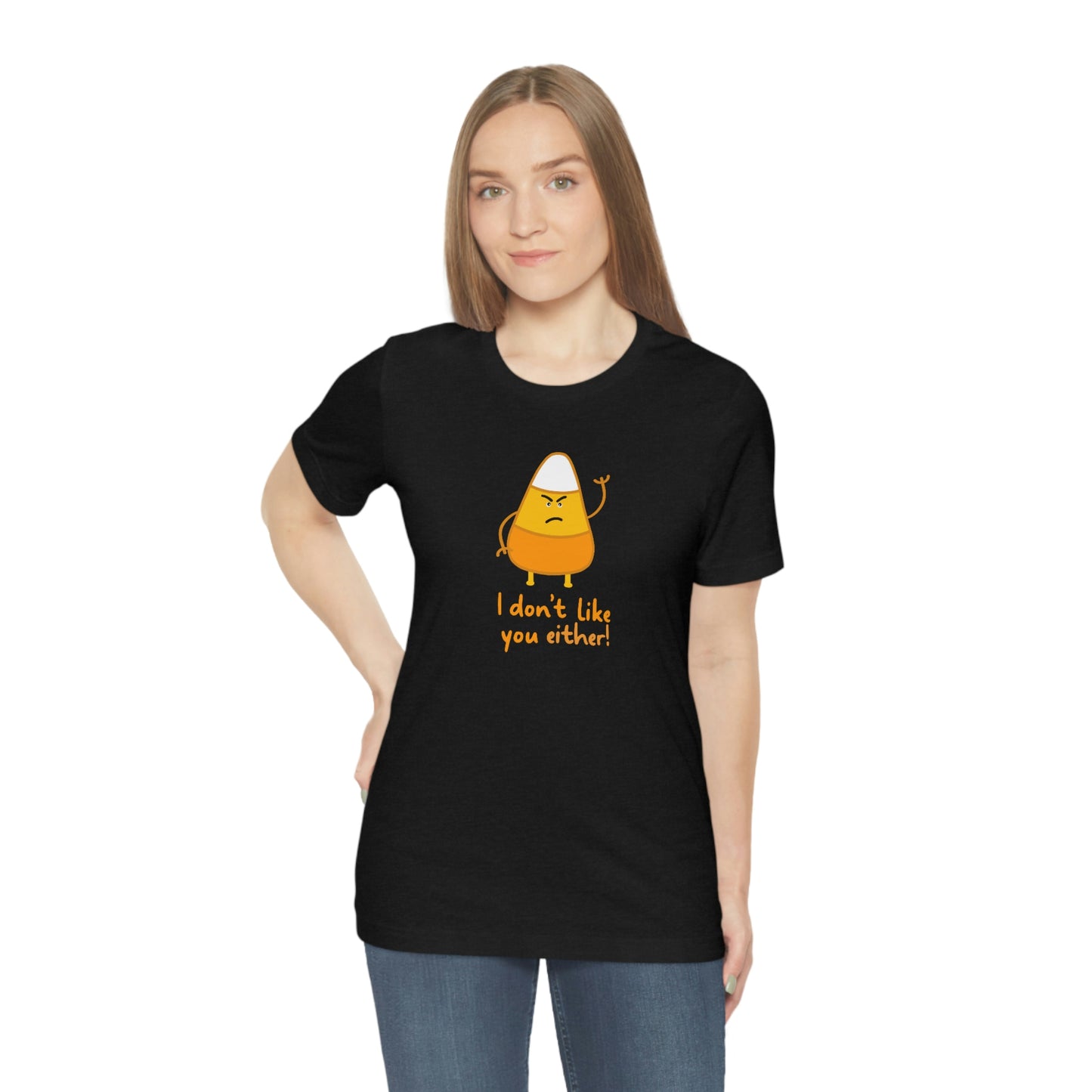 Halloween Candy Corn 1 Unisex Jersey Short Sleeve Tee