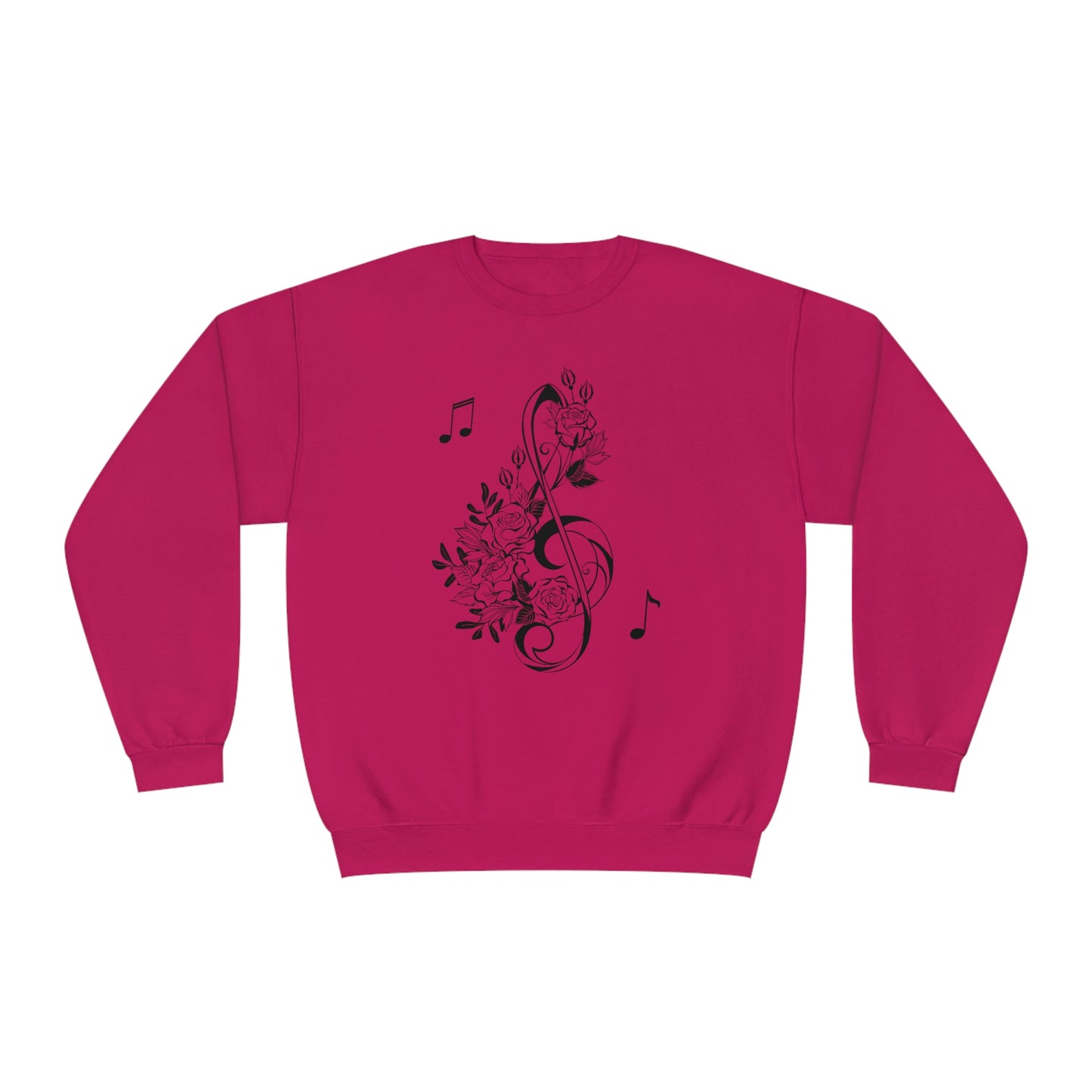 NWT- Music Note Unisex NuBlend® Crewneck Sweatshirt