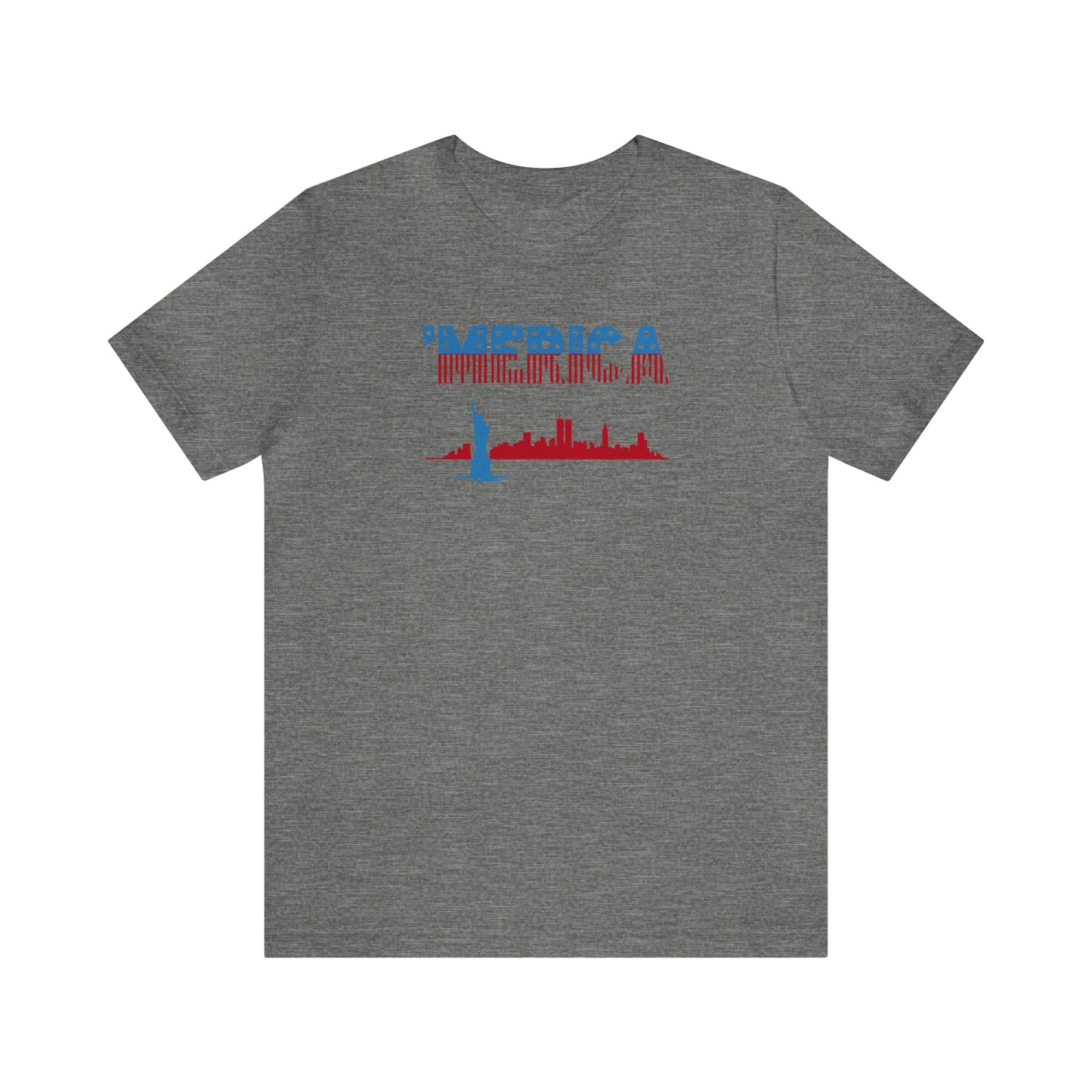 NWT- 'Merica Unisex Jersey Short Sleeve Tee