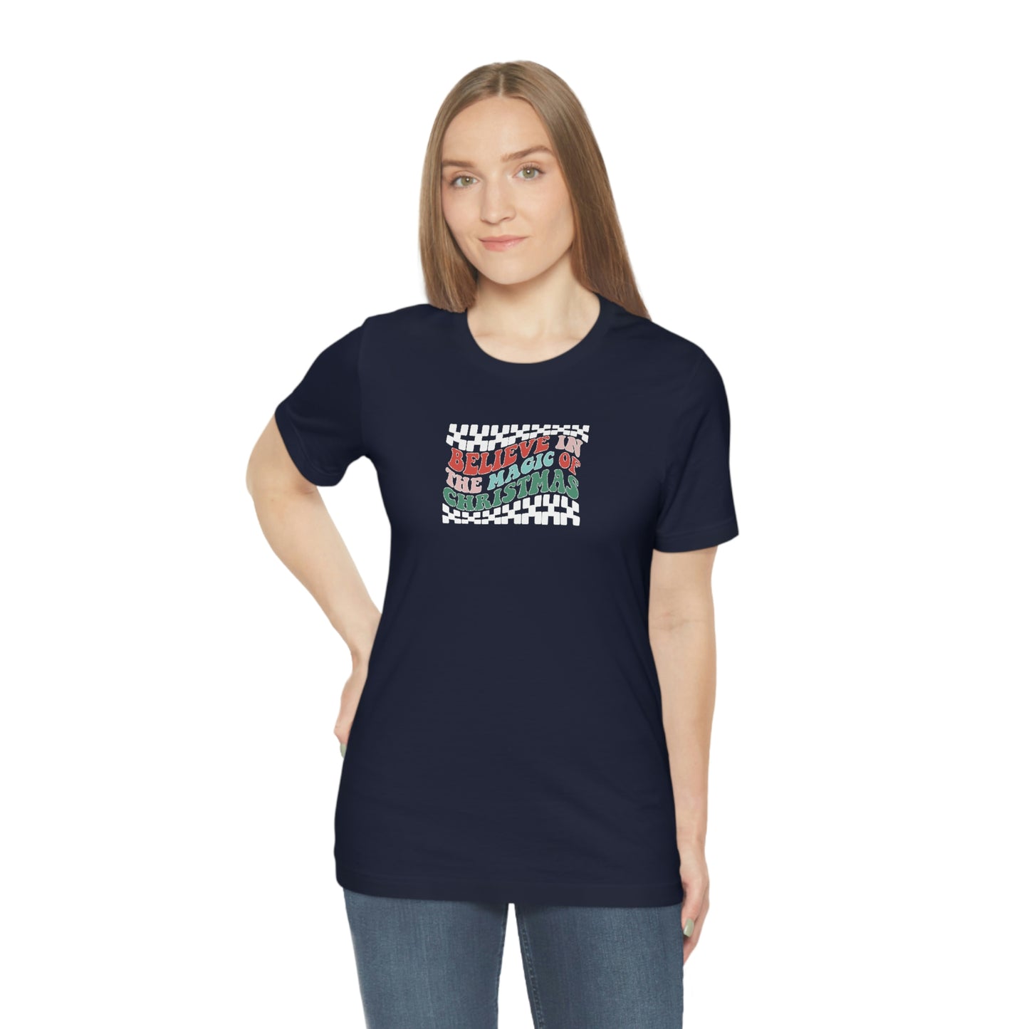 Holiday Magic Of Christmas Unisex Jersey Short Sleeve Tee