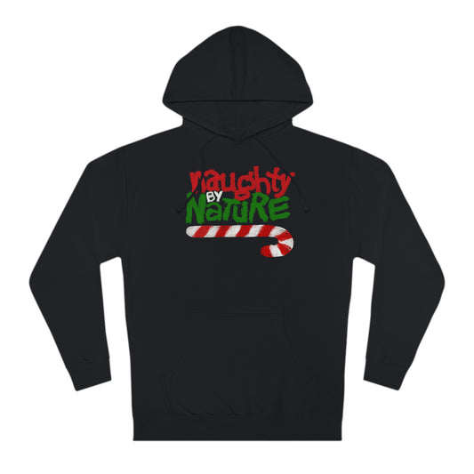 Holiday- Naughty by Nature Unisex Hooded Sweatshirt