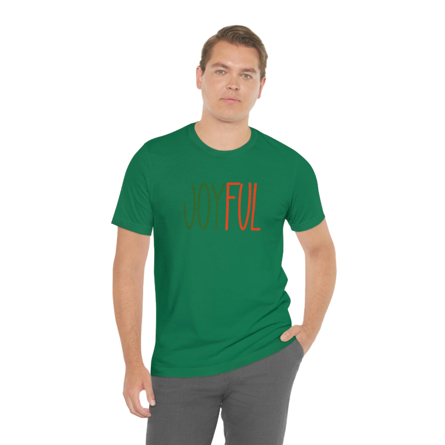 Holiday Joyful 1 Unisex Jersey Short Sleeve Tee