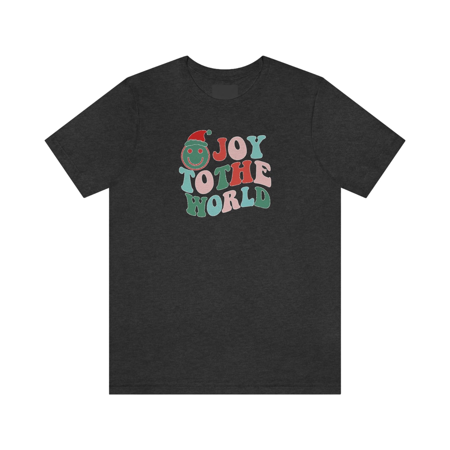 Holiday Joy To The World Unisex Jersey Short Sleeve Tee