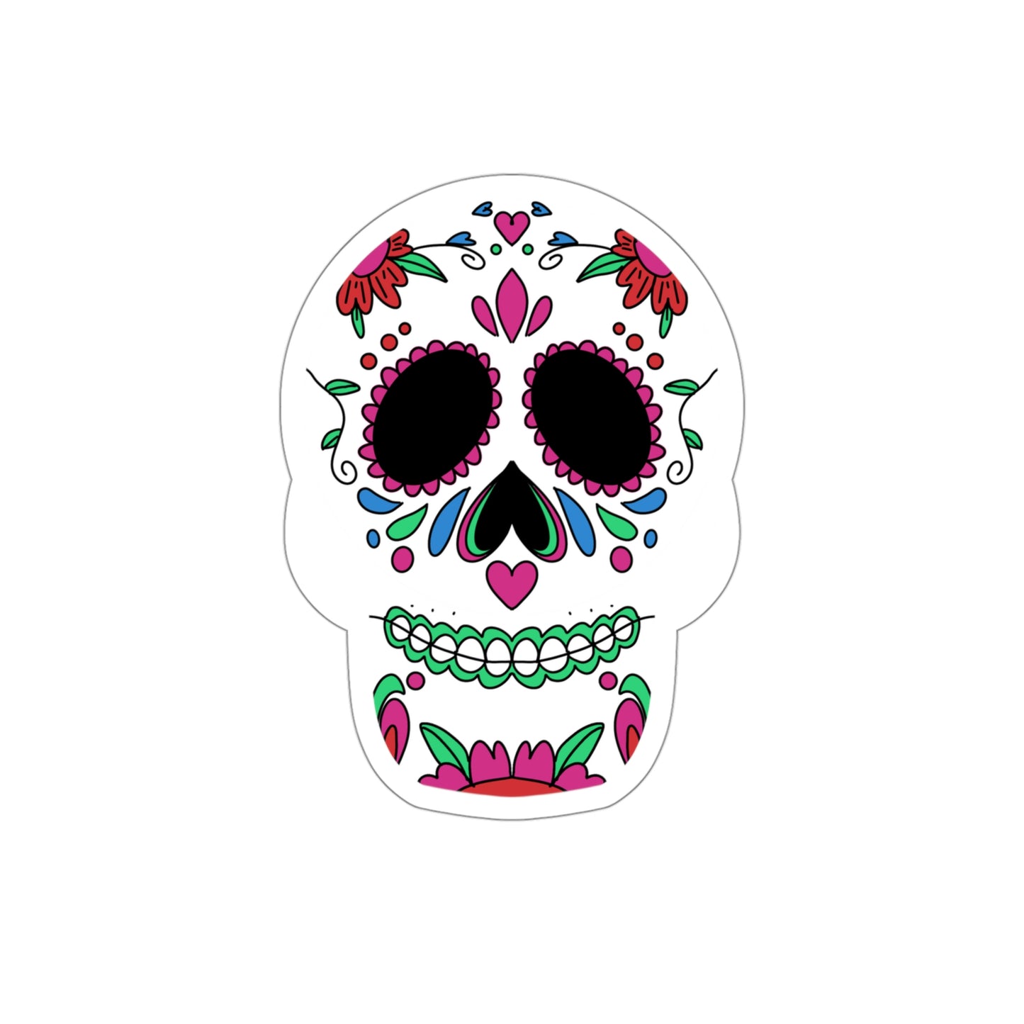 NWT- Sugar Skull Kiss-Cut Stickers