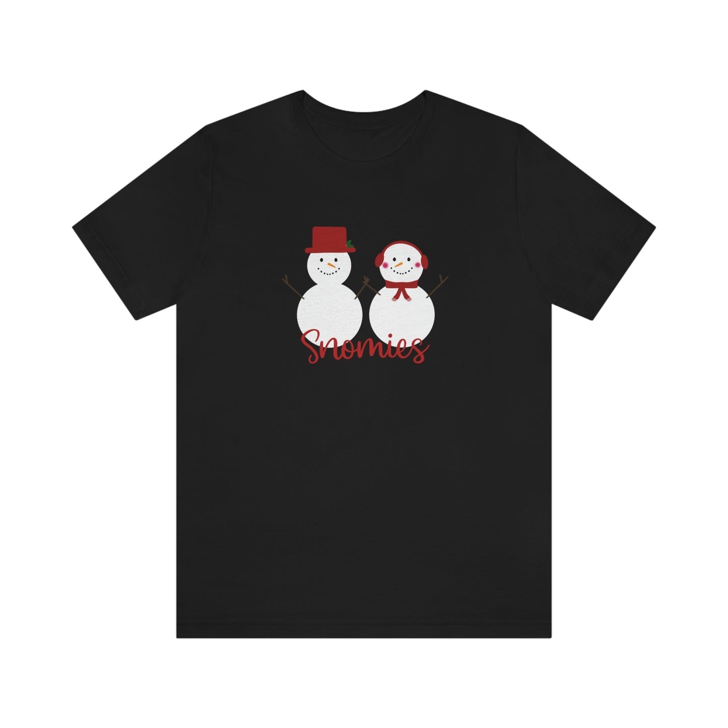 Holiday Red Snomies Unisex Jersey Short Sleeve Tee