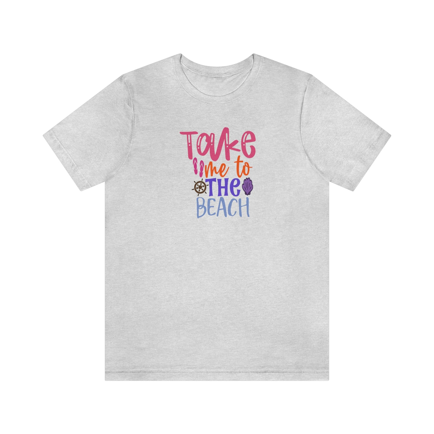 NWT - Take Me To The Beach Unisex Jersey Short Sleeve Tee