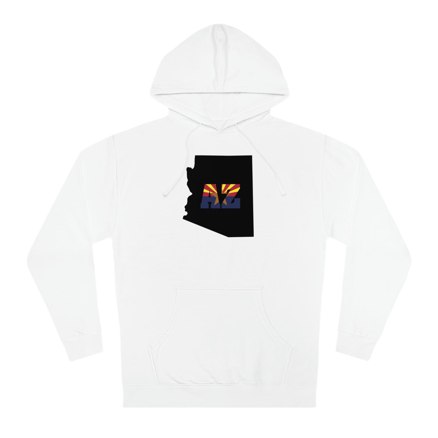 State Love-Arizona BLK Unisex Hooded Sweatshirt