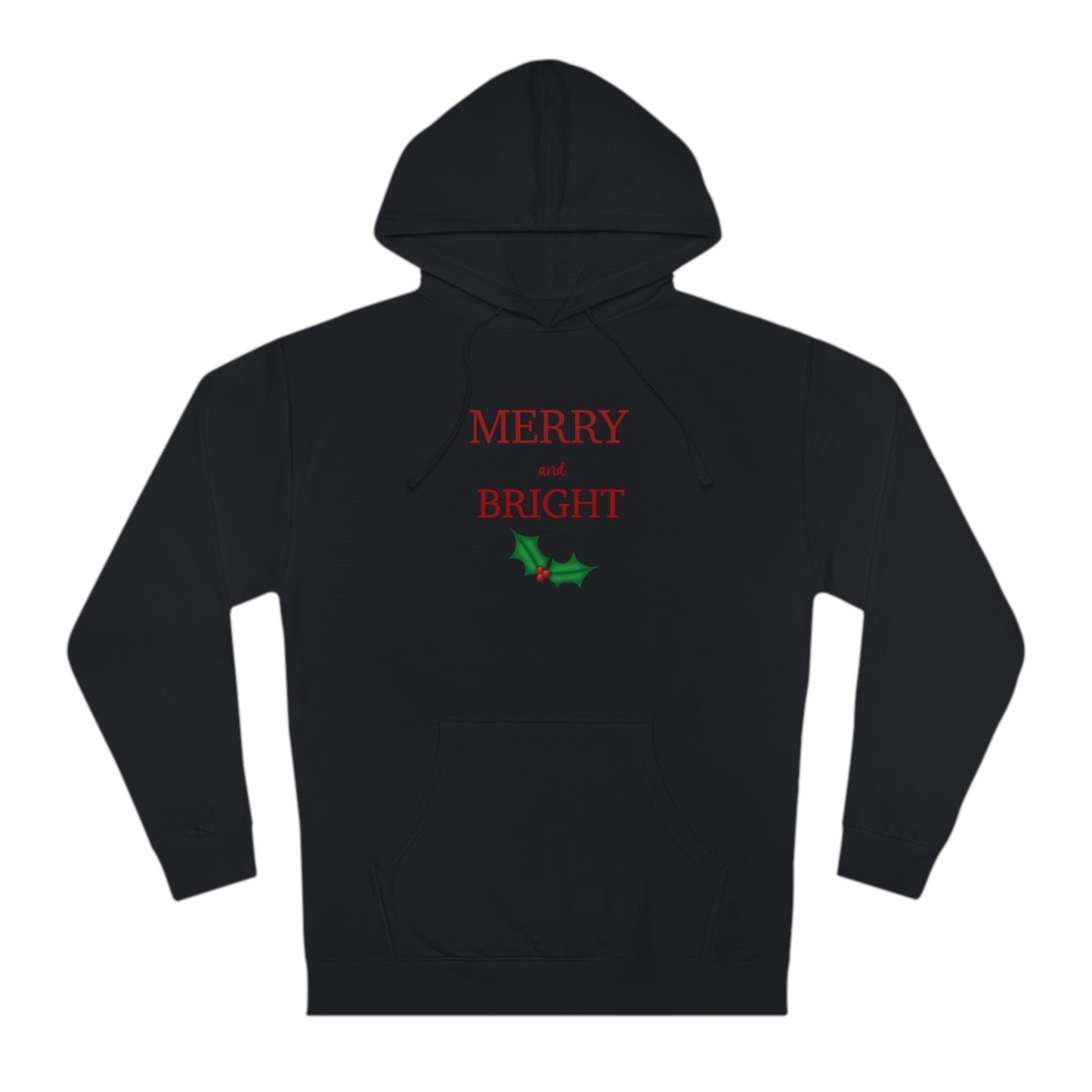 Holiday Merry Unisex Hooded Sweatshirt