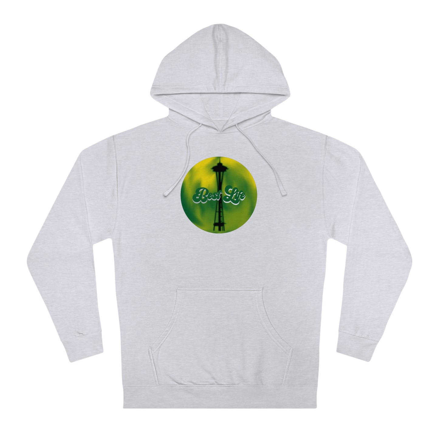 Best Life- Supersonic Space Needle Unisex Hooded Sweatshirt