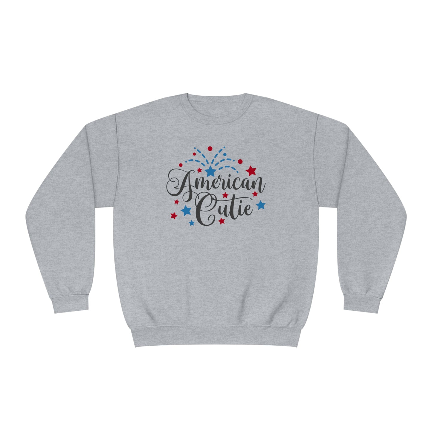 NWT- American Cutie Unisex NuBlend® Crewneck Sweatshirt