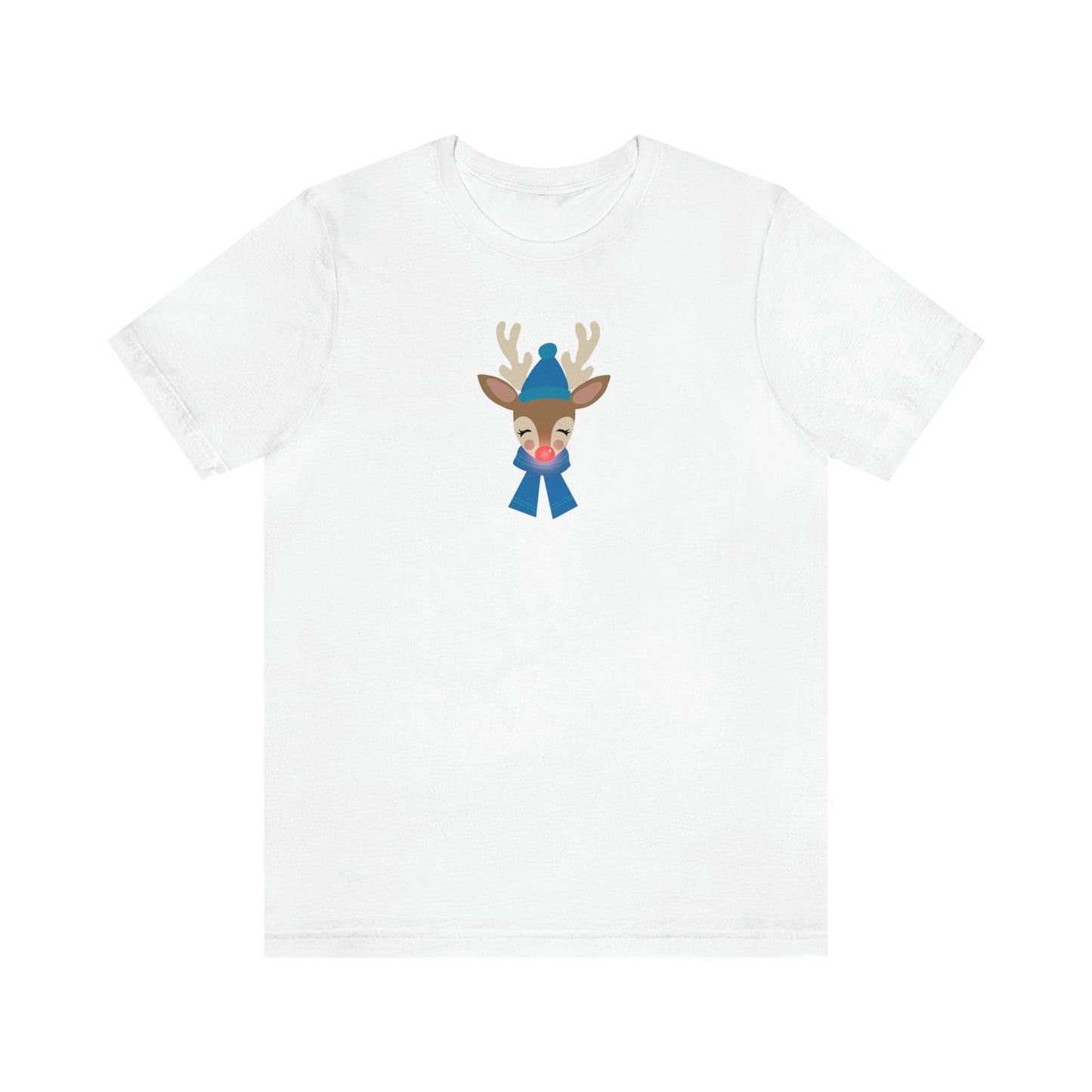 Holiday Reindeer 1 Unisex Jersey Short Sleeve Tee