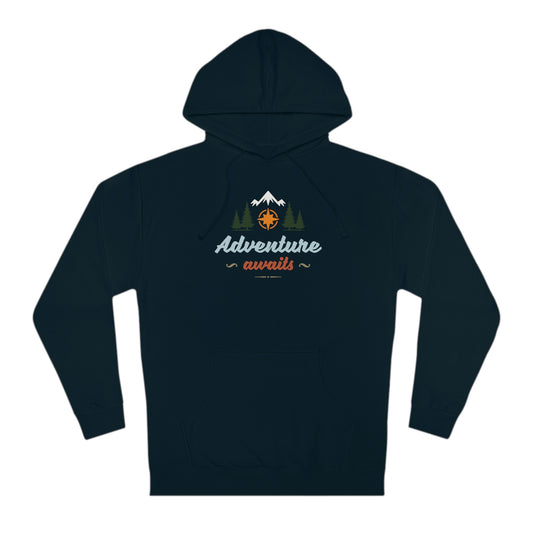 NWT - Adventure Unisex Hooded Sweatshirt