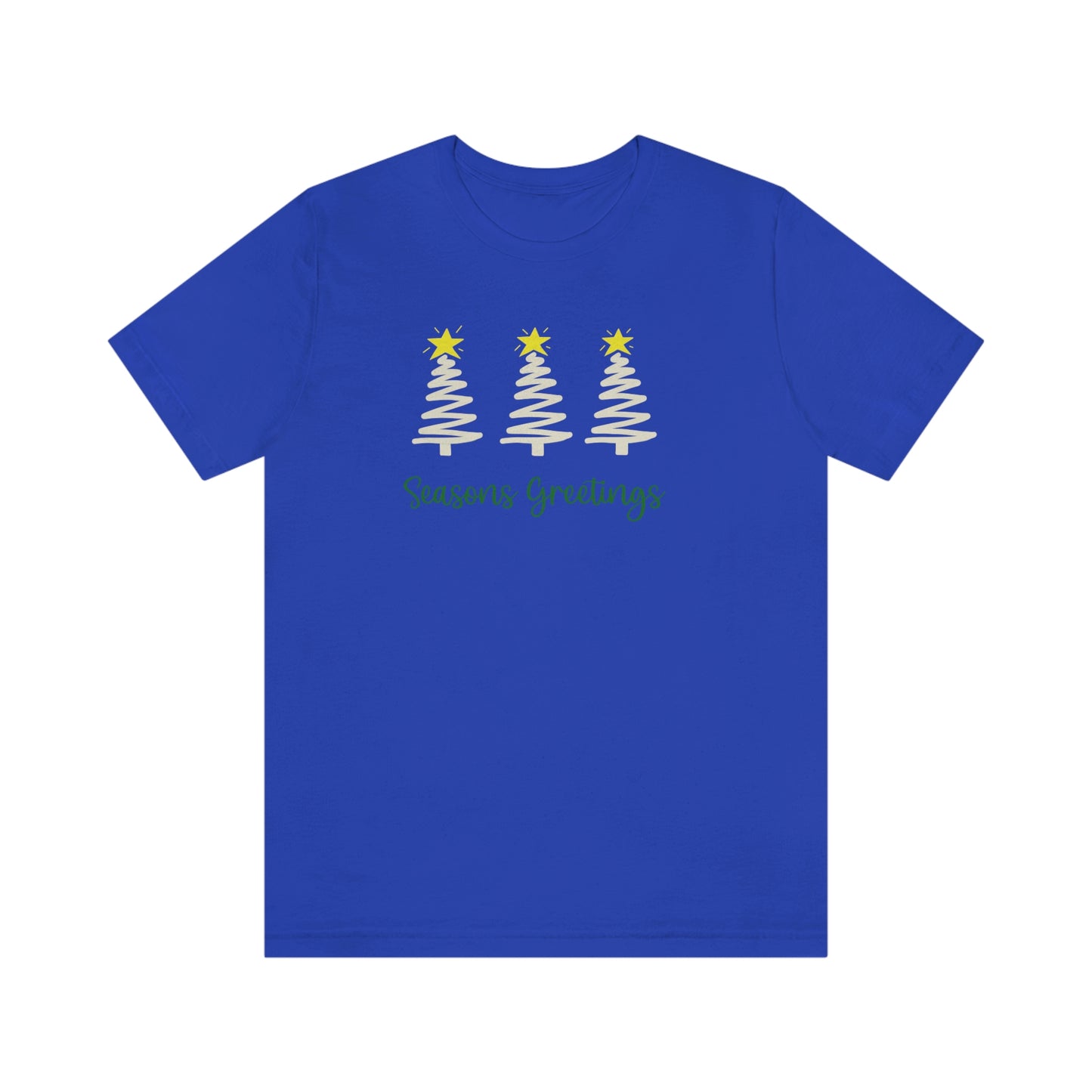 Holiday Seasons Greetings Unisex Jersey Short Sleeve Tee