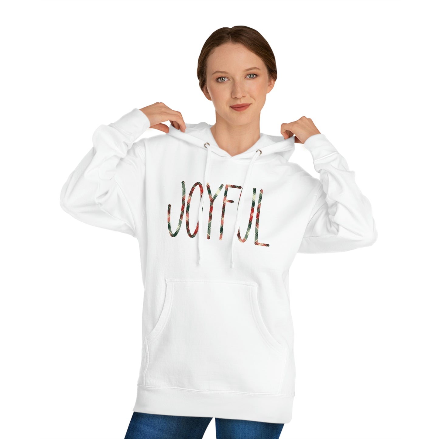 Holiday Joyful Unisex Hooded Sweatshirt