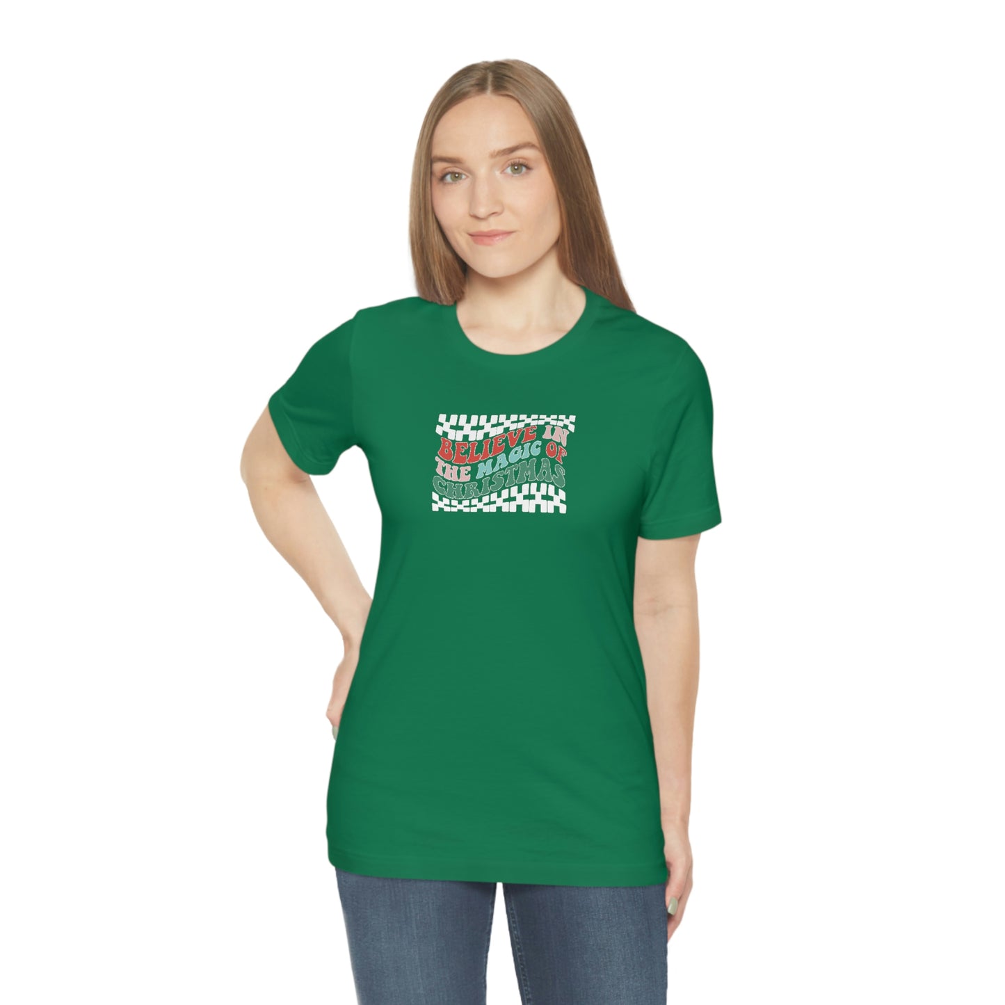 Holiday Magic Of Christmas Unisex Jersey Short Sleeve Tee