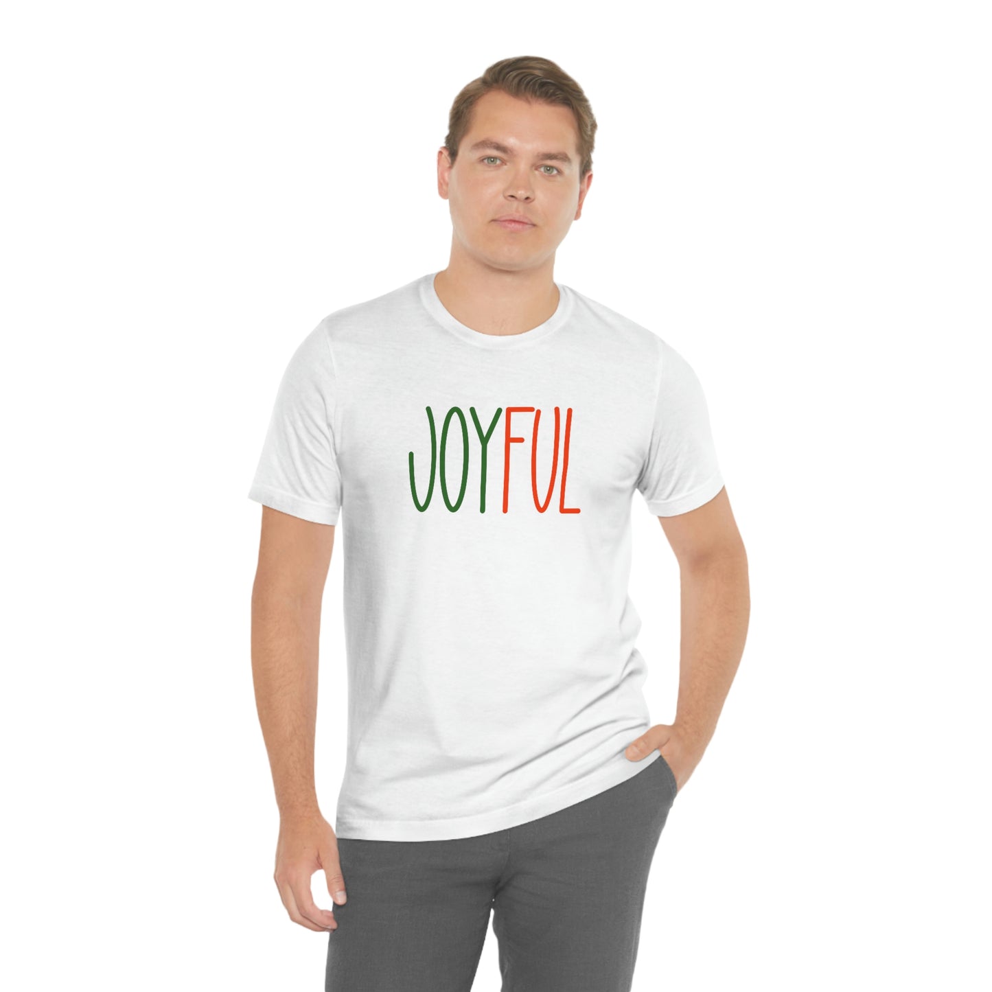 Holiday Joyful 1 Unisex Jersey Short Sleeve Tee