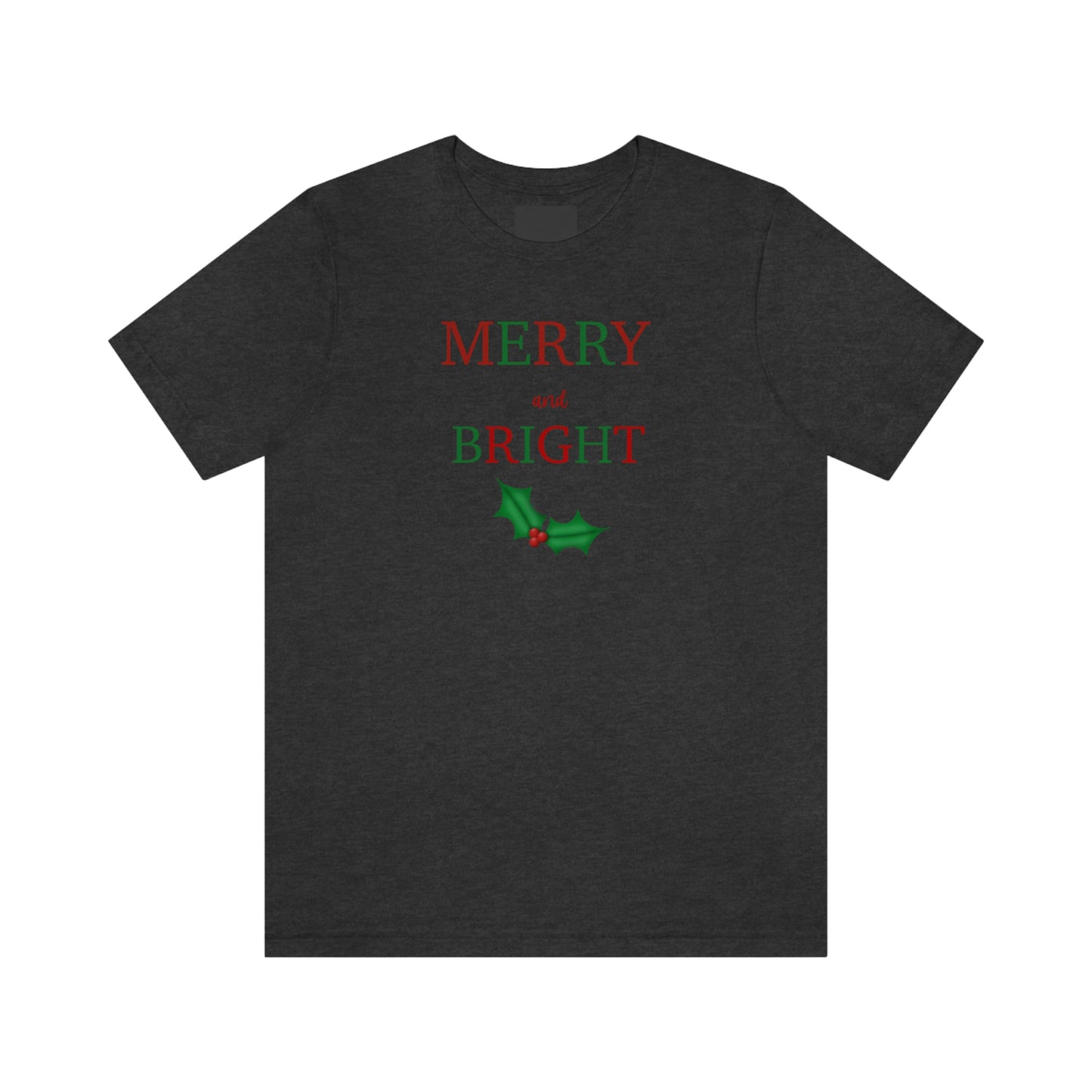 Holiday Merry 1 Unisex Jersey Short Sleeve Tee