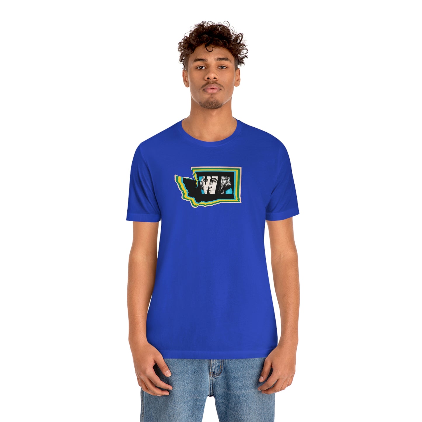 State Love- Washington Unisex Jersey Short Sleeve Tee